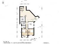 金岛花园3室1厅2卫169.5㎡户型图