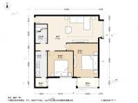 朝来绿色家园2室1厅1卫105㎡户型图