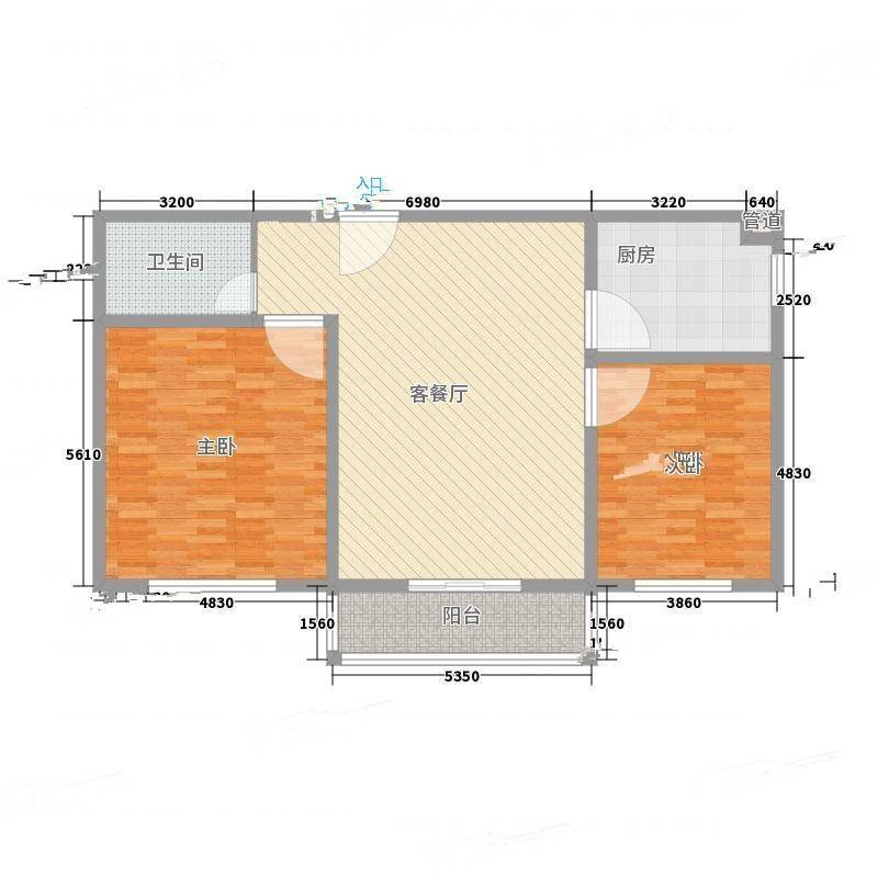 东旭花园公寓2室0厅0卫148㎡户型图