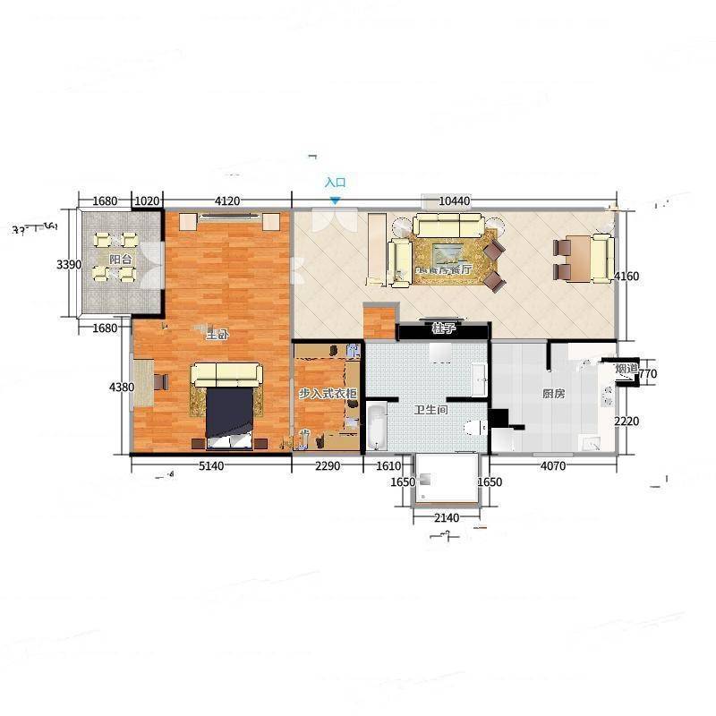 吕家营住宅小区1室0厅0卫153㎡户型图