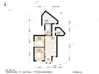 世纪城垂虹园2室2厅1卫121㎡户型图