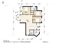 世纪城垂虹园3室2厅2卫172㎡户型图