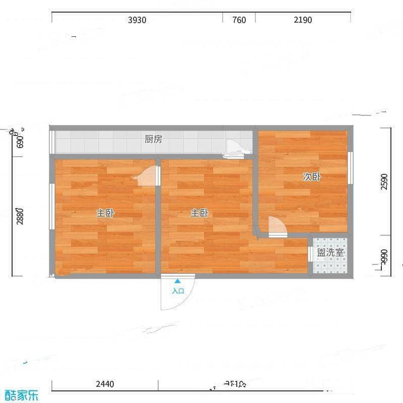 安宁里南区3室0厅0卫31㎡户型图