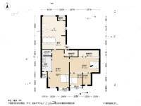 豪柏国际4室2厅1卫258㎡户型图