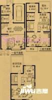 康城花园别墅3室3厅4卫258.6㎡户型图