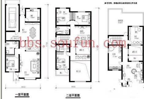 康城花园别墅5室3厅4卫349.6㎡户型图