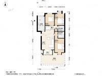 北京人家3室2厅2卫119㎡户型图