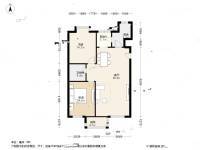 顺驰领海2室1厅1卫112㎡户型图