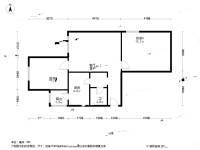 红星北里2室1厅1卫69.3㎡户型图