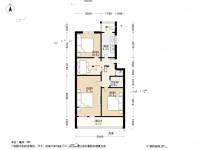 明春西园3室1厅1卫84.4㎡户型图