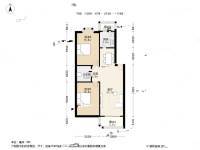 中上园5号院2室2厅1卫97.2㎡户型图