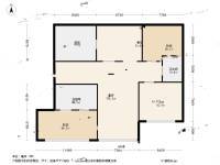 聚通嘉园二期国展公馆3室2厅2卫155㎡户型图