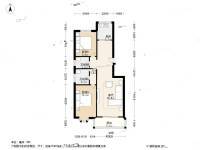 碧波园温泉家园2室2厅2卫115㎡户型图