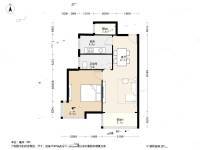 伟业嘉园1室1厅1卫64㎡户型图