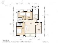 伟业嘉园3室2厅2卫122㎡户型图