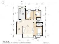 伟业嘉园3室2厅2卫123㎡户型图