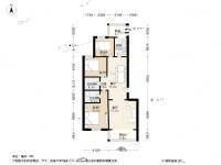 西潞东里3室2厅2卫106㎡户型图