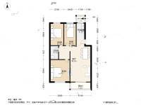 西潞东里3室1厅1卫140㎡户型图