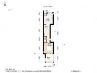 新桥路2室1厅1卫55㎡户型图