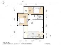 三里河一区2室1厅1卫106㎡户型图