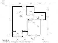 炫特区1室1厅1卫70㎡户型图