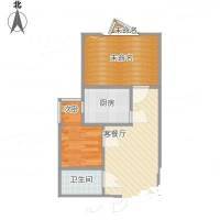 顺八条1室0厅0卫40㎡户型图