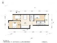 太平仓胡同3室1厅1卫68㎡户型图