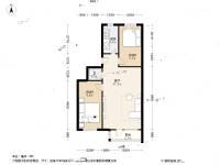 胡家园小区2室1厅1卫71㎡户型图