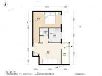 太平里小区1室1厅1卫51㎡户型图