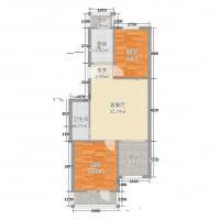 太平里小区2室0厅0卫79㎡户型图