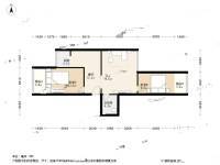 官书院2室1厅1卫111.8㎡户型图