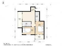 马莲道铁路小区2室1厅1卫72㎡户型图