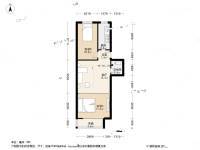 南开西里2室1厅1卫54㎡户型图