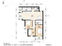 永善里3室1厅2卫120㎡户型图