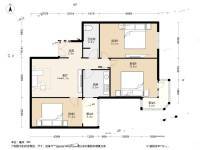 永善里3室1厅1卫104.5㎡户型图