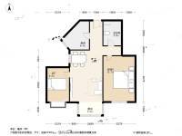 顶秀欣园2室1厅1卫92㎡户型图