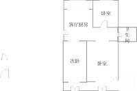 晨欣园3室1厅2卫130㎡户型图