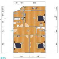 军博水科院3室0厅0卫139㎡户型图