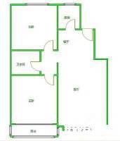 宣海家园2室2厅1卫110㎡户型图