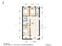 紫芳园六区3室1厅2卫165㎡户型图