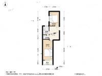 双锦园2室1厅1卫63㎡户型图