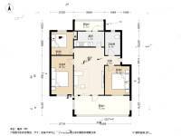 疃里新村3室1厅1卫105.3㎡户型图