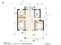 疃里新村3室1厅1卫105.6㎡户型图