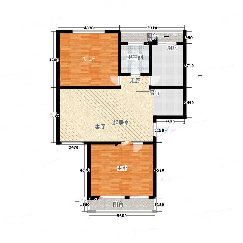 南新园2室0厅0卫120㎡户型图