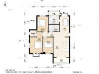 大自然新城3室2厅1卫120.3㎡户型图