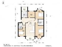 大自然新城4室1厅2卫129.9㎡户型图