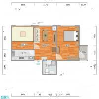 三丰里2室0厅0卫62㎡户型图