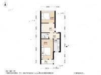 邮科社区2室1厅1卫45㎡户型图