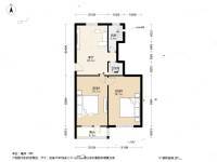 刘家窑北里2室1厅1卫71.2㎡户型图