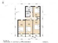 阜成门外北四巷4室0厅1卫93.7㎡户型图